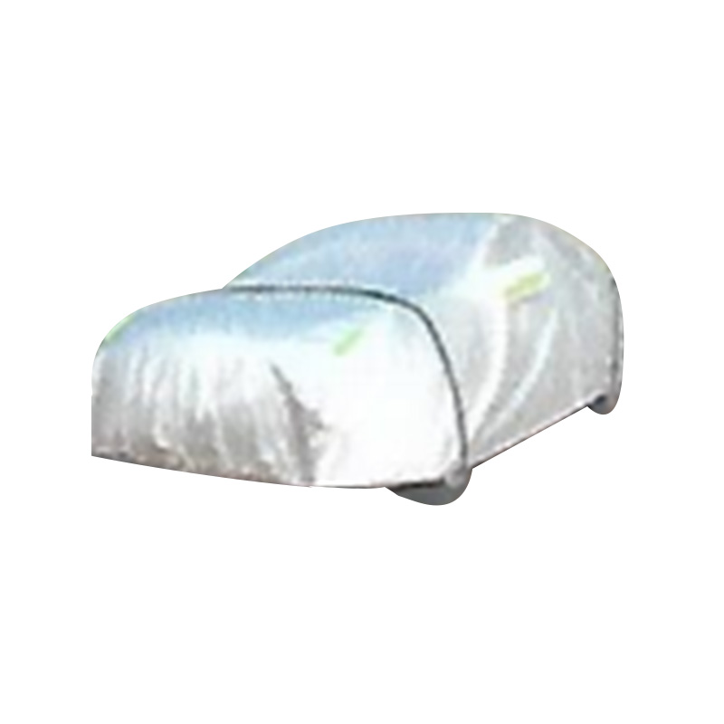 Silver-Coated 210T Polyester Taffeta All-Season Car Cover