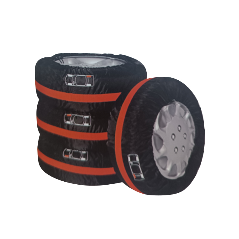 Black Oxford Cloth Tire Cover