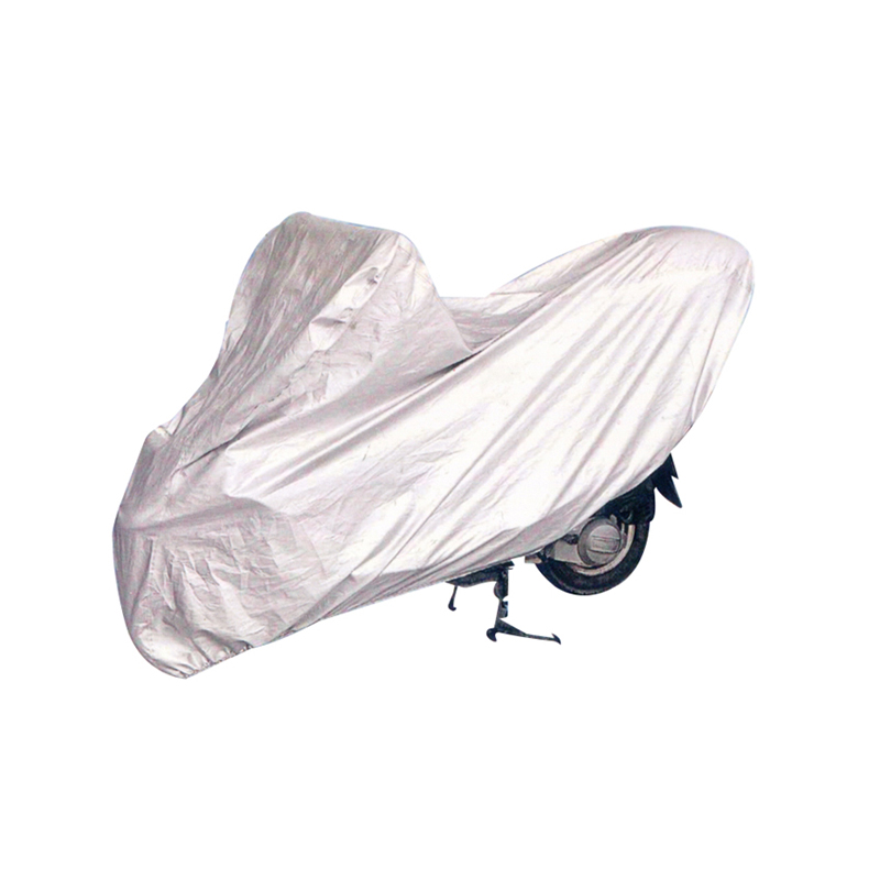 170T Silver Coated Motorcycle Cover